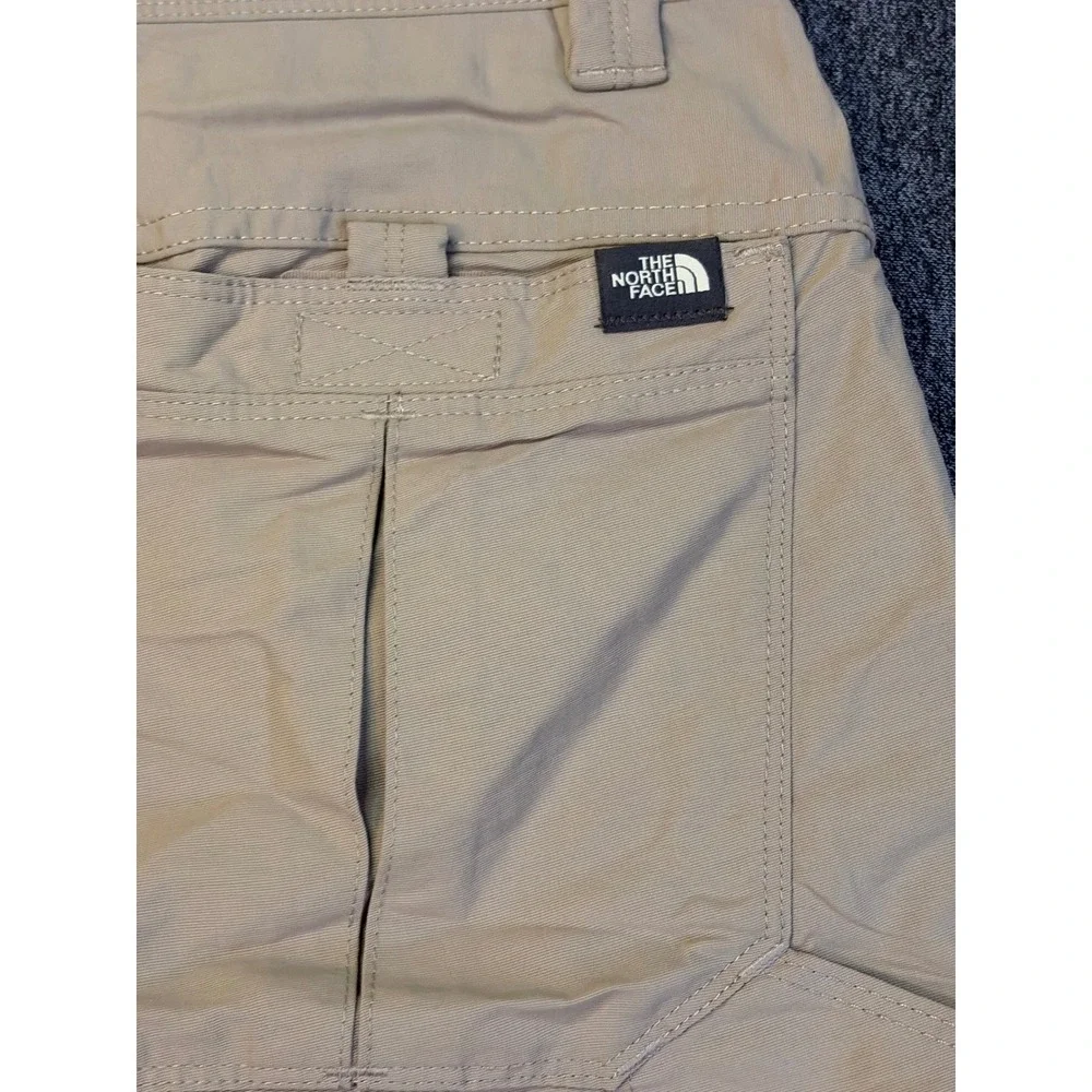 The North Face‎ Mens Horizon Cargo Hiking Shorts Tan Khaki Nylon Size 30
